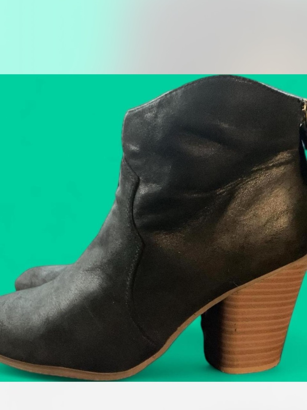 Route 66 Black Suede Boots